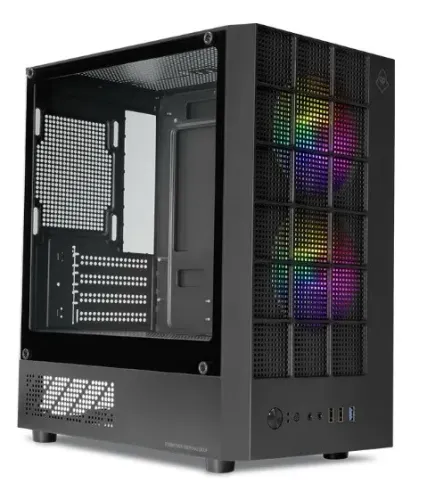 GABINETE MANCER GRIMORE MINI TOWER NOVO ACOMPANHA 2 FANS Novo - Parcelo