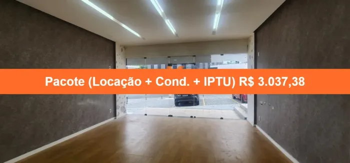 Loja Comercial para Locação em Salvador-BA, Bairro Brotas. 1 Sala, 1 Banheiro, 1 Vaga de G