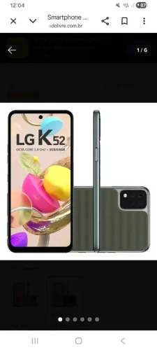 Celular LG K52