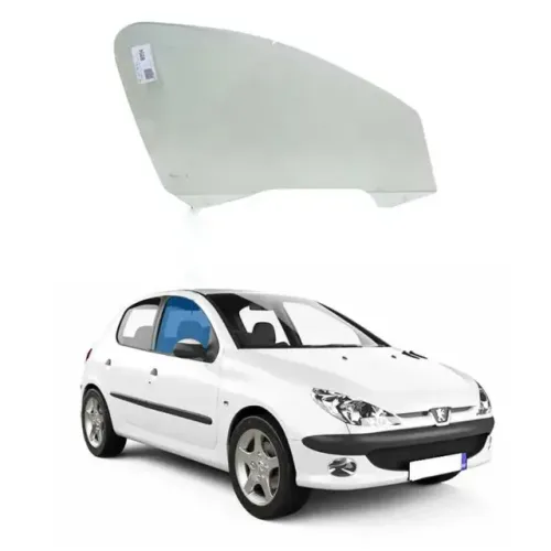 Vidro de Porta Dianteira Peugeot 206 (Passageiro)