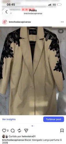 Blazer lança perfume