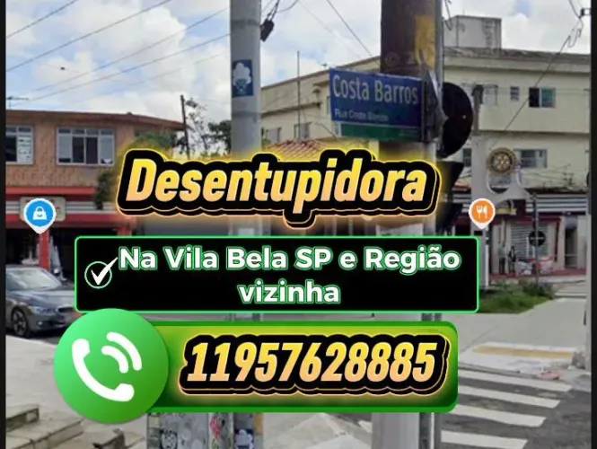 Desentupidora Na Vila Alpina ? Zona Leste SP