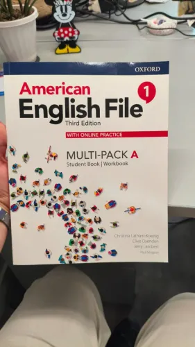 livro de inglês American English File 1 com Workbook 