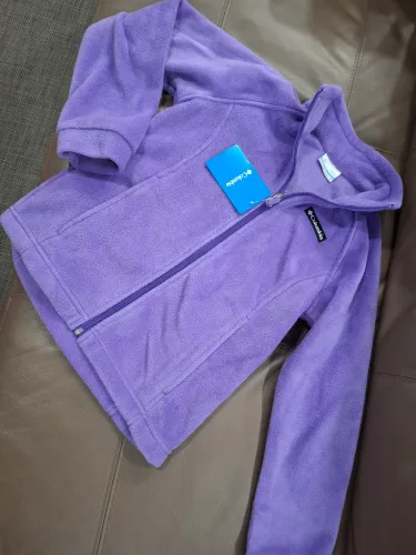 Columbia original! Jaqueta fleece tam P (7/8) anos. Nova com etiqueta