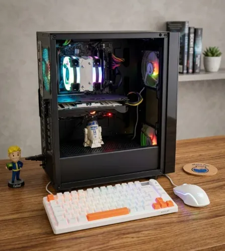 IMPERDÍVEL - PC GAMER AORUS GAMING - i5 Turbo Max 16GB HyperX Asus Rog Strix GTX OC 4GB