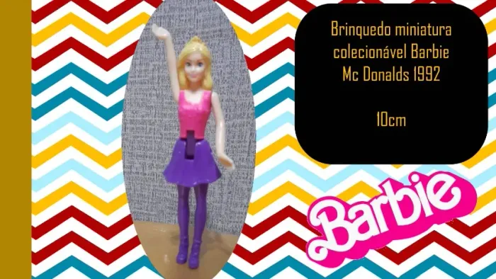 Brinquedo miniatura colecionável Mc Donalds 1992