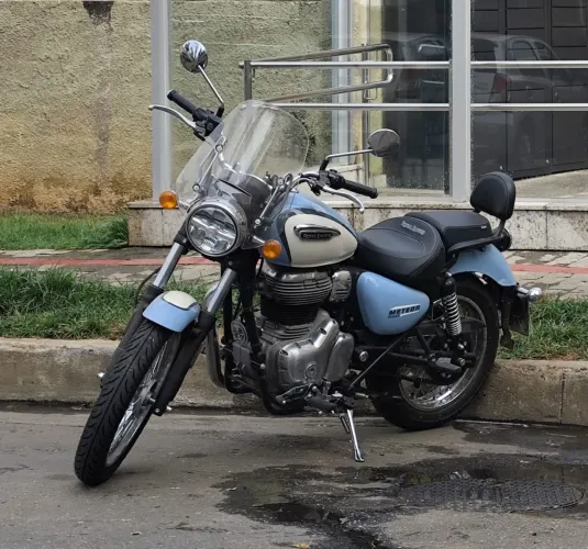 Royal Enfield Meteor Aurora Blue 350cc