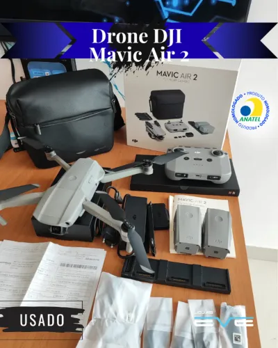 Drone Air 2, bem conservado. Com nota fiscal!