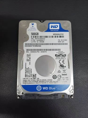 Hd 500gb WD 