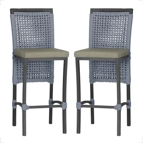Banquetas em Corda náutica