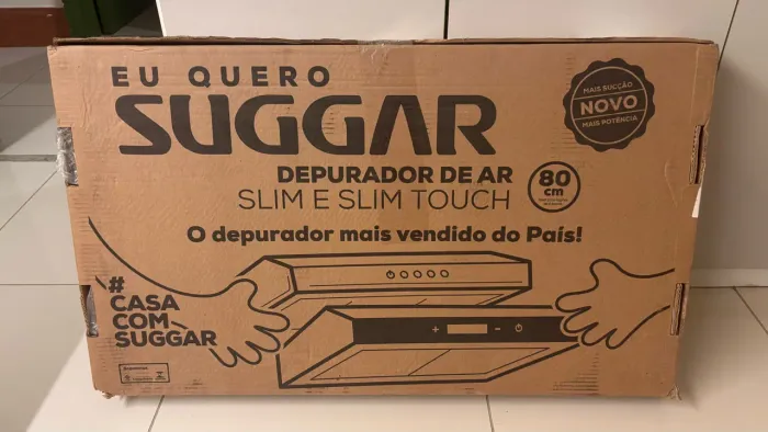 Depurador de Ar de Cozinha Slim Touch (80cm)