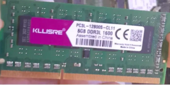 Memoria Notebook 8GB DD3L 1600