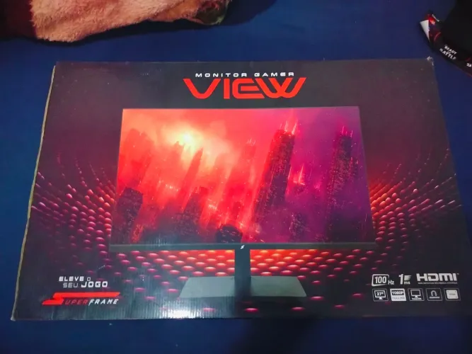 monitor 27pol 100hz super frame view
