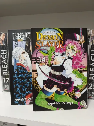 Mangás Demon Slayer (vol. 14 e 16)