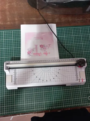 Plastificadora e laminadora