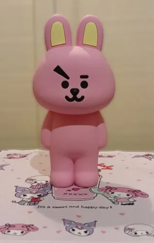 estojo de silicone cooky bt21<br>23cm