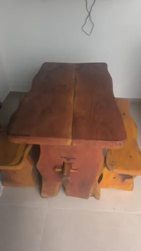 Mesa rústica