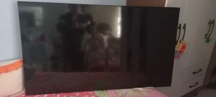 Tv samsung com defeito, leia o anúncio