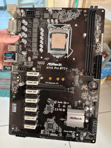 Placa mãe H110 PRO BTC+