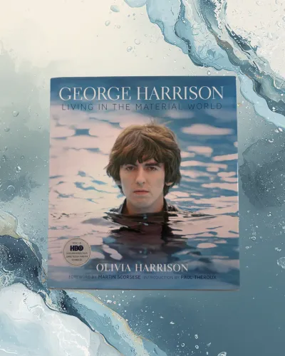 George Harrison Living in the Material World Livro Importado Capa Dura