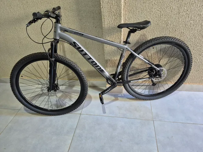 Bicicleta aro 29 freio hidráulico troco por celular 
