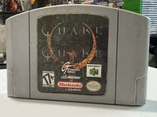 Jogo Quake Cartucho Original Para O Nintendo 64