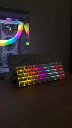 Teclado Gamer nacodex 60% novo na caixa