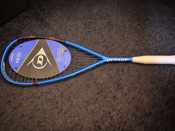 Raquete de Squash Dunlop FX 125 Nova!