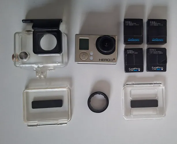 Gopro 3+ Silver com Acessórios