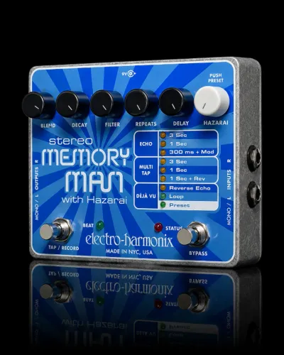 PEDAL EHX STEREO MEMORY MAN HAZARAI | EXCELENTE ESTADO