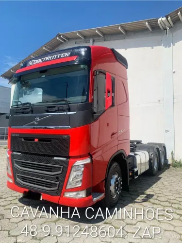 Volvo FH Globetrotter 540 6x4 2021 Automático Completo Top.