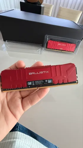 KIT 2 MEMÓRIAS RAM 8g ballistix crucial 2666mhz