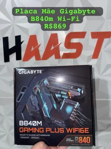 Placa Mãe B840M Gigabyte Wi-Fi [Novo]
