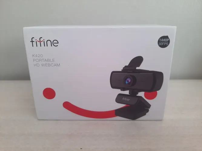 Vendo WebCan Fifine 1440p Lacrada.