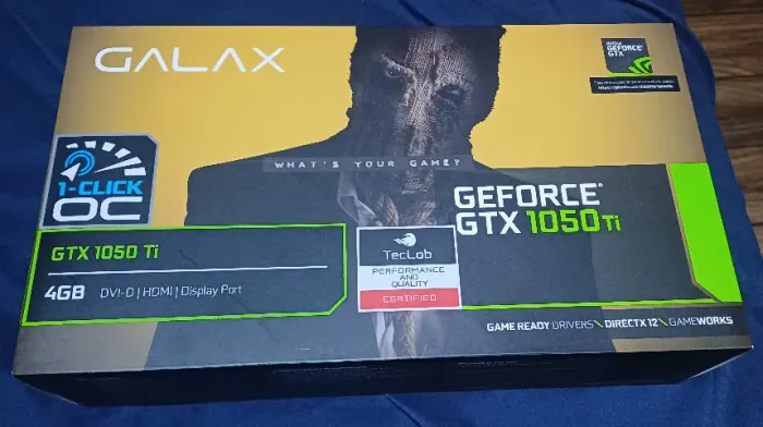 Galax NVIDIA GEFORCE GTX 1050 TI - Placa de video