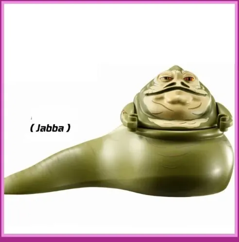 Jabba The Hutt Minifigure Episode 4 Brinquedo Boneco de Ação Solo Mandalor Boba star wars