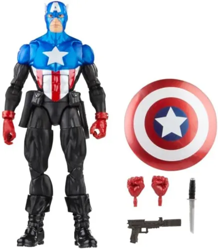 MARVEL LEGENDS - CAPITÃO AMÉRICA (BUCKY)