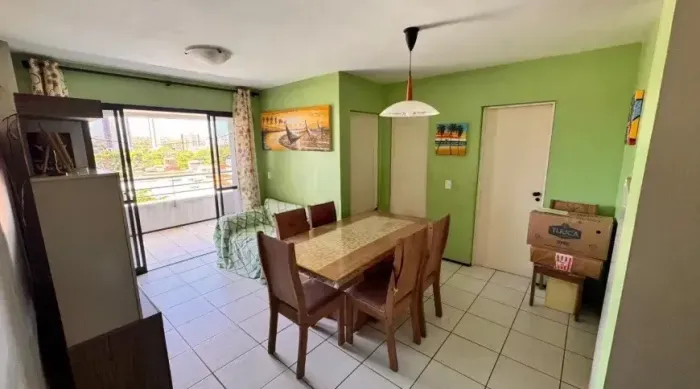 Ed Porto Real - Mobiliado - Nascente - 78 metros - 2 quartos + 1 vaga - Meireles