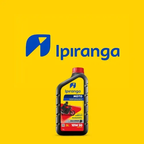 Óleo Ipiranga Moto Performance 10W30 Semissintético Original.Caixa lacrada com 24 unidades