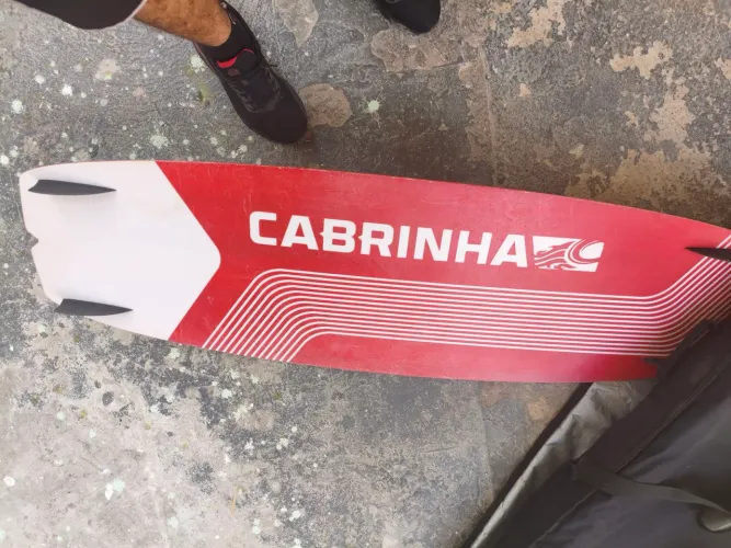 Prancha kitesurf bidirecional