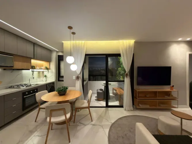 SENSIA PONTA NEGRA - APARTAMENTO 2 QUARTOS SENDO 1 SUÍTE, VARANDA E LAZER COMPLETO