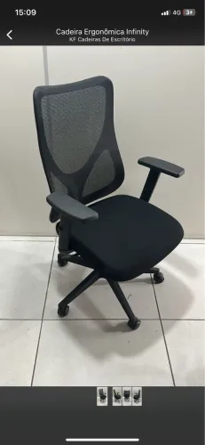 Cadeira de escritório ergonômica