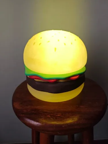 Luminária Hambúrguer Bivolt