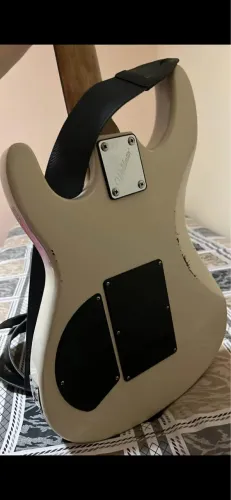 Guitarra waldman usada funcionando