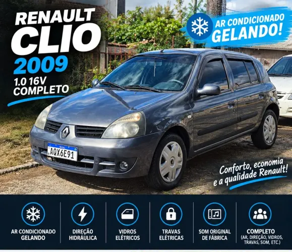 Renault Clio Campus Hi-flex 1.0 16V 5P 2009