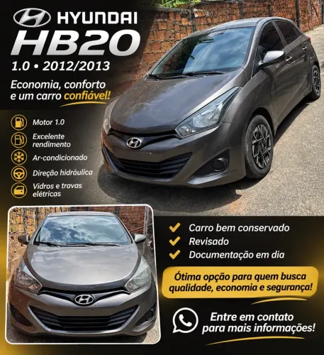 Hyundai HB20 Comf./c.plus/c.style 1.0 Flex 12V 2013