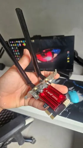 Adaptador Wi-Fi e Bluetooth