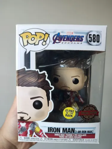 Funko Pop GLOW Iron Man I am Iron Man N°580 Special Edition