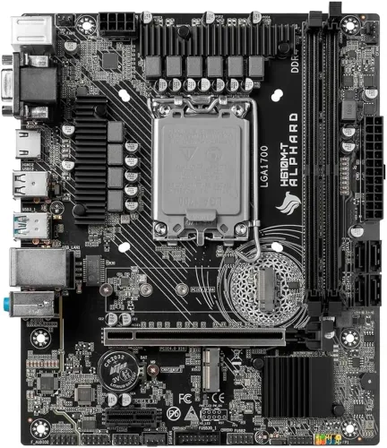PLACA MÃE H610M-T ALPHARD INTEL