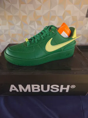 Ambush x Nike Air Force 1 Low Pine Green and Citron